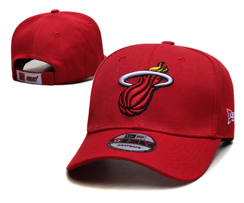 2024 NBA Miami Heat Hat TX20240304->->Sports Caps